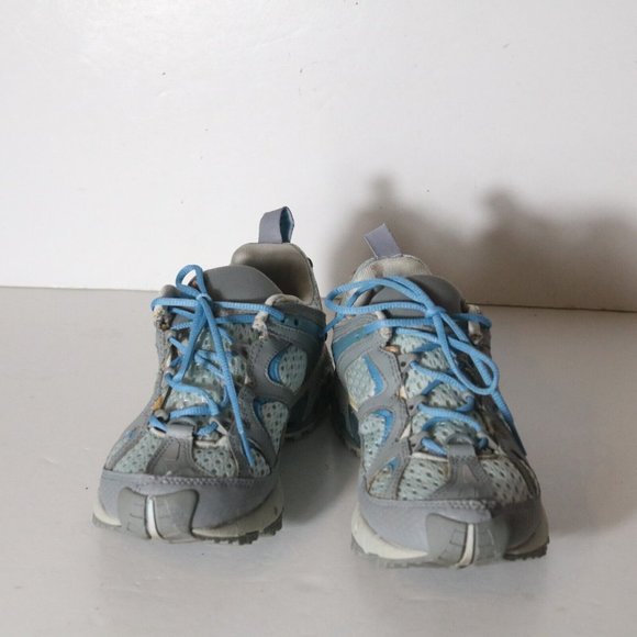 Merrell Womens Overdrive Sky Blue Bungee Hiking Shoes Size 7.5 Open Mesh Gray - Picture 3 of 8